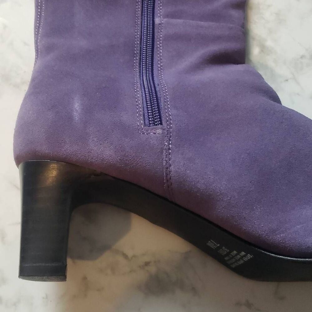 Chadwicks Purple Highheel Boots - Picture 9 of 12